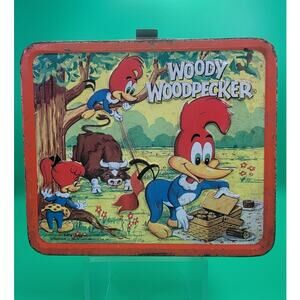 Woody Woodpecker Vintage Retro Collectable Lunch Box 1972 No Thermos